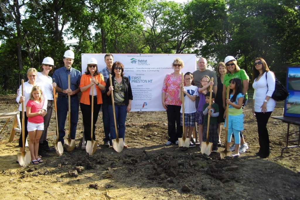 first preston ht sponsors new habitat neighborhood